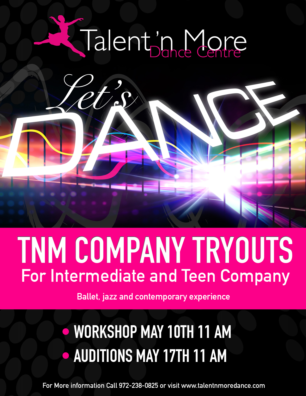 step team tryouts flyer